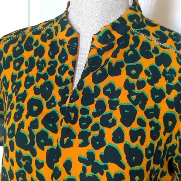 Scotch & Soda Les Filles Collection Cheetah Print Top - Picture 5 of 9